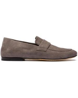 Officine Creative Mocassins Airto En Daim À Entaille Penny - Brown