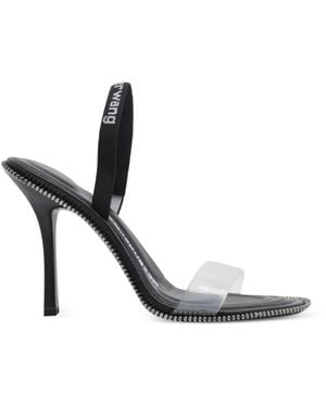 Alexander Wang Nova Stud-Embellished Sandals - Black