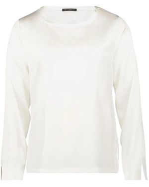 Betty Barclay Long-Sleeve Blouse - White