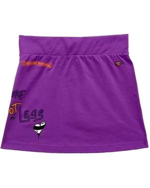Chrome Hearts Matty Boy Skirt - Purple