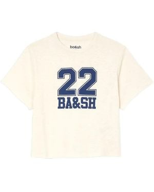 Ba&sh T-Shirt mit Print - Blau