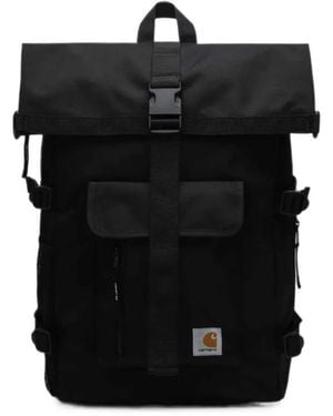 Carhartt Philis Roll-Top Buckle-Fastening Backpack - Black