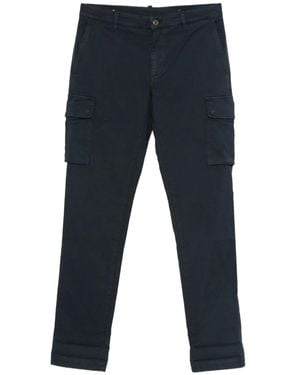 Mason's Pantaloni Con Tasca Cargo - Blu