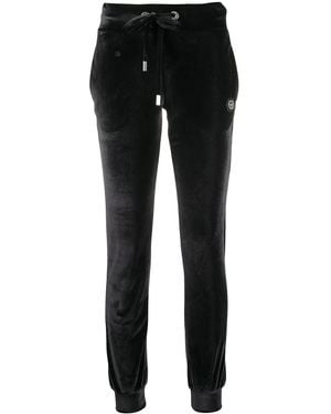 Philipp Plein Monogram Teddy Bear Track Trousers - Black