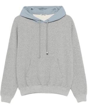 AURALEE Cotton Hoodie - Grey