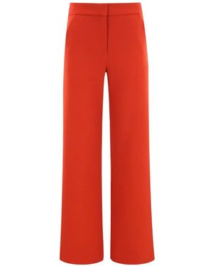 Veronica Beard Tonelli Pants - Red