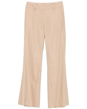 Marc O' Polo Belt-Loop Trousers - Natural