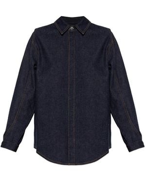 Jacquemus The Amelo De-Nîmes Denim Shirt - Blue