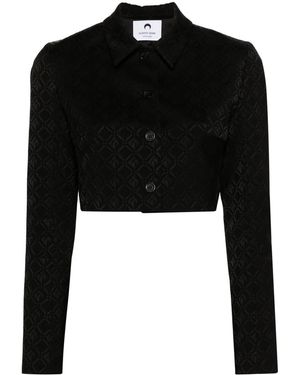 Marine Serre Moon Diamond Jackets - Black