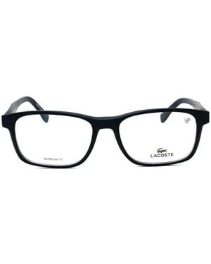 Lacoste Rectangle-Frame Glasses - Black