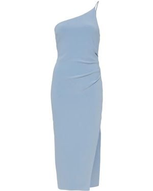Bec & Bridge Nala One-Shoulder Midi Dress - Blue