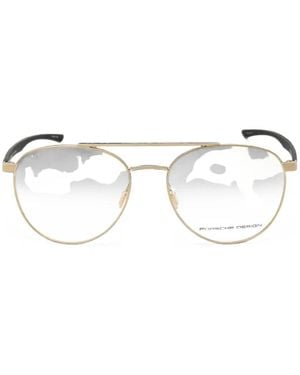 Porsche Design Pilot-Frame Glasses - Metallic