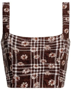 Agua Bendita Kosia Top - Grey