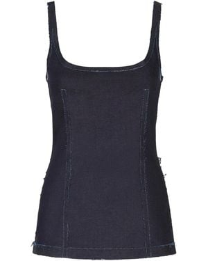 Marni Denim Corset - Blue