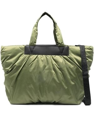 VEE COLLECTIVE Caba Weekender Quilted Padded Tote Bag - Green