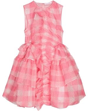Cecilie Bahnsen Giselle Ruffled Minidress - Pink