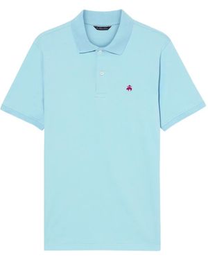 Brooks Brothers Cotton-Piqué Polo Shirt - Blue