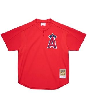 Mitchell & Ness "Mlb La Angels 2004 Vladimir Guerrero" Baseball Jersey - Red