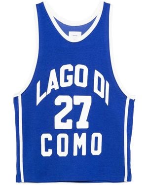 Rhude Lago Di Como 27 Vest - Blue