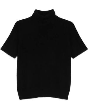 Philo-Sofie Cashmere Top A Collo Alto - Nero