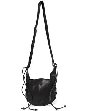 Ann Demeulemeester Sac Porté Épaule Henna À Lacets - White