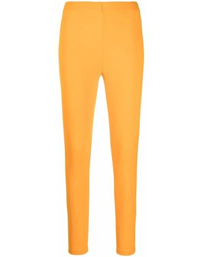 PUCCI High-Waisted Pull-On Leggings - Orange