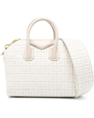 Givenchy Mini Antigona Handtasche - Weiß