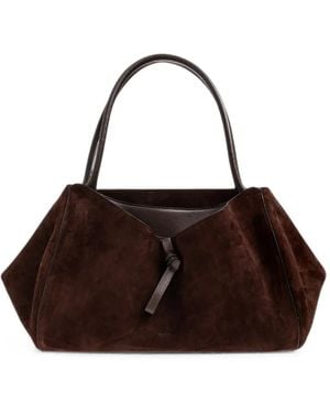 Neous Sagitta Suede Tote Bag - Brown