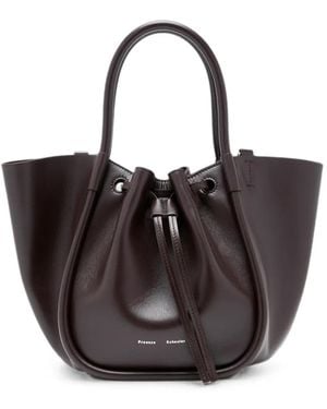 Proenza Schouler Small Ruched Tote - Black