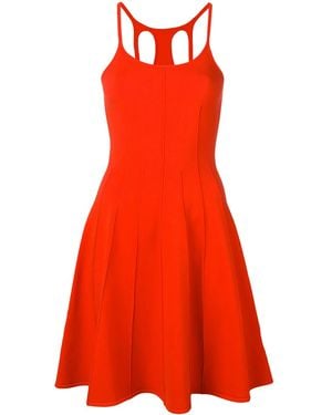 DSquared² Fitted Sleeveless Dress - Orange