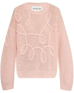 Munthe Tahlis Sweater - Pink