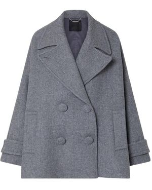 Liu Jo Oversized Wool Coat - Grey
