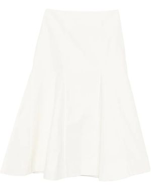 Rohe A-Line Midi Skirt - White