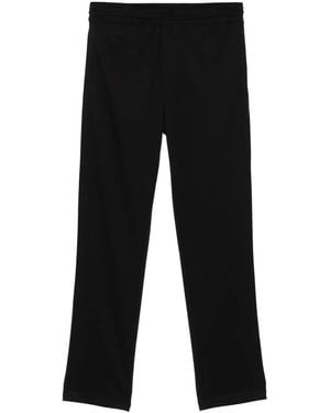 ZEGNA Wool Track Trousers - Black