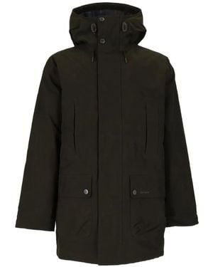 Barbour Northfield Hooded Parka - Black