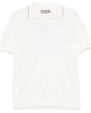 Canali Cotton T-Shirt - White