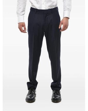 Corneliani Circle Pleated Trousers - Blue