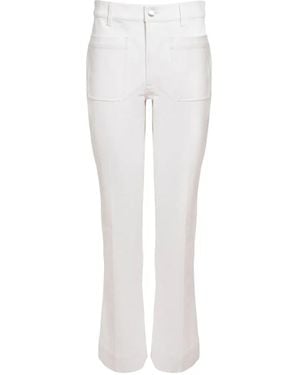 Tanya Taylor Vaqueros Nicole Capri - Blanco