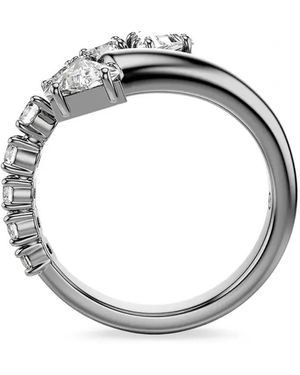 Swarovski Crystal Embellished Ring - Metallic