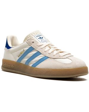 adidas gazelle silver green womens adidas Gazelle ADV Wonder White/Blue/Gum 10