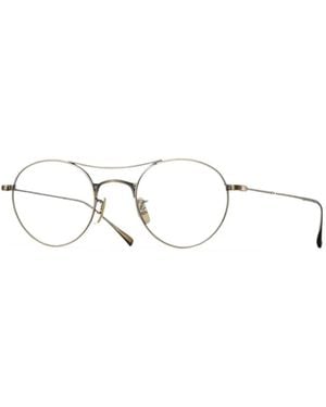 Eyevan 7285 Gafas Flicker Con Montura Redonda - Blanco