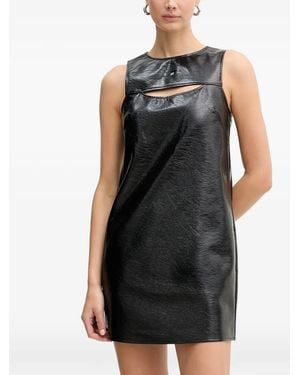 ARMANI EXCHANGE Faux Leather Dresses for Women | Lyst UK
