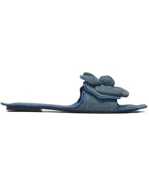 Marc Jacobs Daisy Denim Sandals - Blue