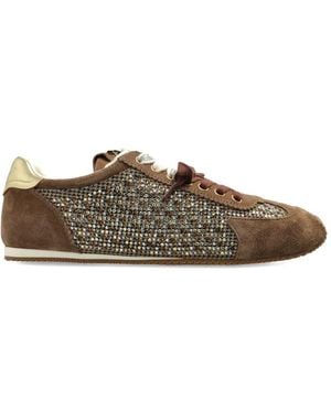 Kurt Geiger Islington Lace-Up Fastening Trainers - Brown