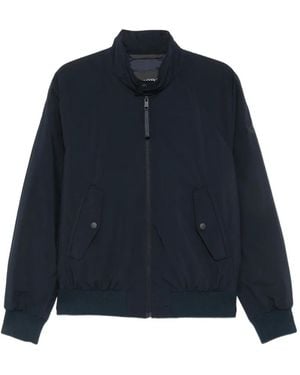 Marc O' Polo Zip-Up Bomber Jacket - Blue