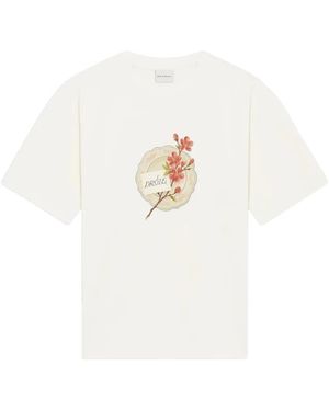 Drole de Monsieur Drôle Porcelaine Cotton T-Shirt - White