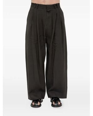 Studio Nicholson Line Trousers - Black