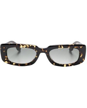 Gigi Studios Thrive 017 Rectangle-Frame Sunglasses - Brown