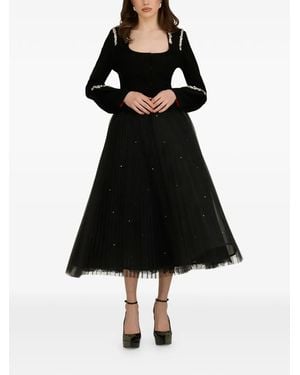 ARAFTU Embellished Suit - Black