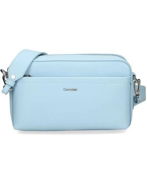 Calvin Klein Must Convertible Schultertasche - Blau